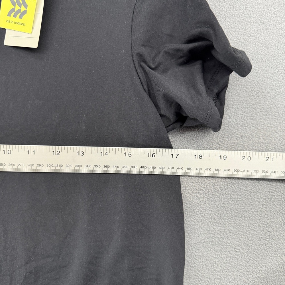 All in Motion Womens Essential Crewneck SS Tee Black XS Activewear New - Picture 7 of 10